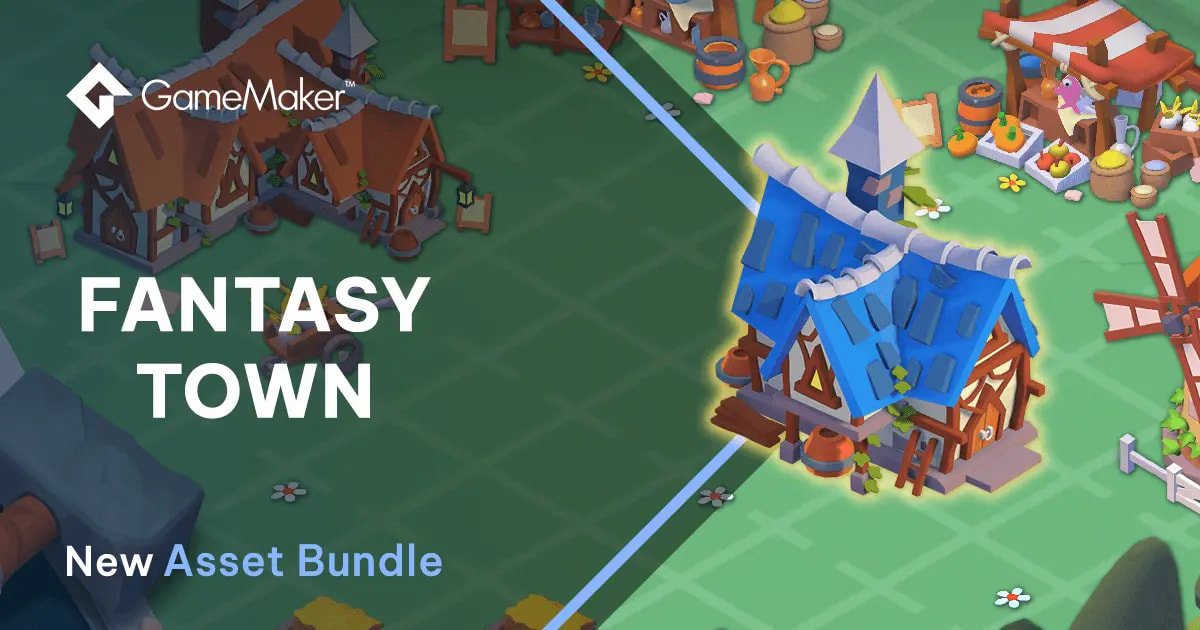 Gamemaker Fantasy Town