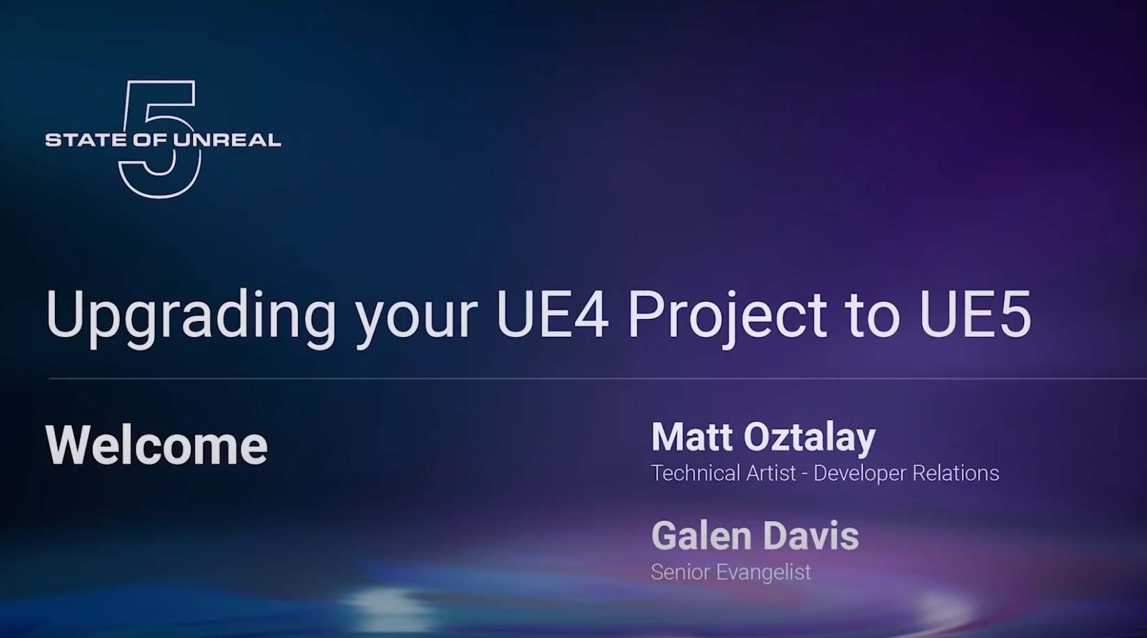 State of Unreal 2022で公開された「Upgrading your UE4 Project to UE5」に日本語字幕が登場。UE4からUE5へのプロジェクトのアップデート方法の詳細を紹介