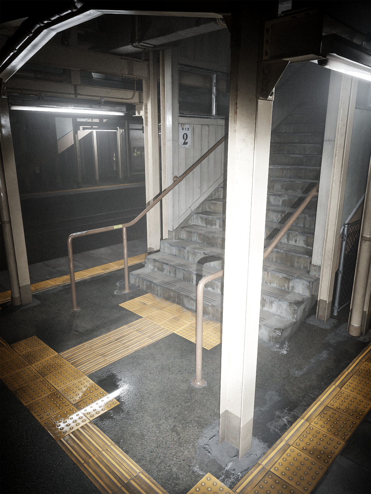 『Unreal Engine 5』で再現された越中大門駅がSNSで話題に、イタリアのCGアーティストが個人で制作