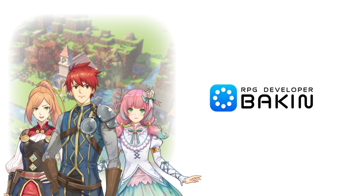 プログラミング不要のRPG制作ツール『RPG Developer Bakin』、Steamにてアーリーアクセス開始。使いやすい機能とアセットが豊富に揃い、ゲーム作りをサポートする
