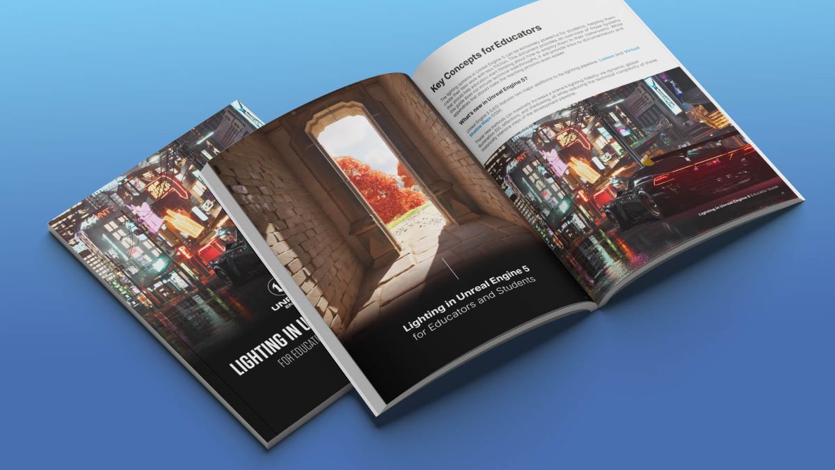 UE5の「Lumen」や「仮想シャドウマップ」学習のおともに。教育関係者、学生向けのガイドをEpic Gamesが公開