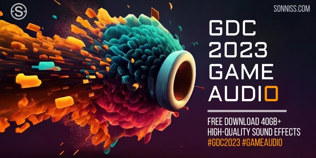 Sonniss、計44GB超のサウンドデータパックを無料で配布。GDC 2023の開催を記念した『GDC 2023 – Game Audio Bundle』