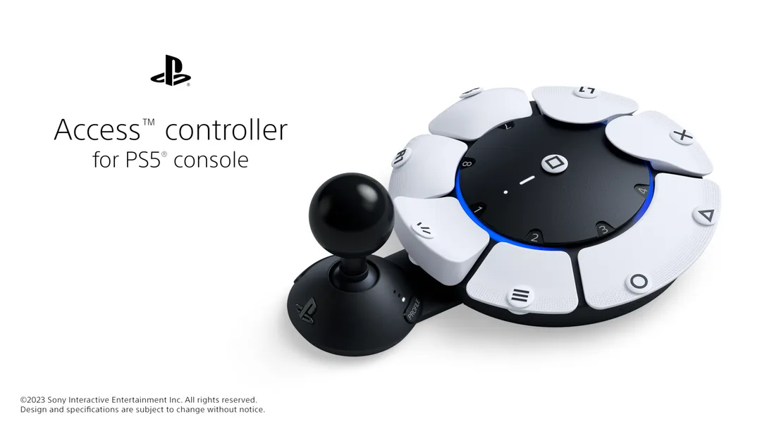 PlayStation®5用アクセシビリティコントローラーキット「Access™ コントローラー」の新しい製品画像とUI画面が公開
