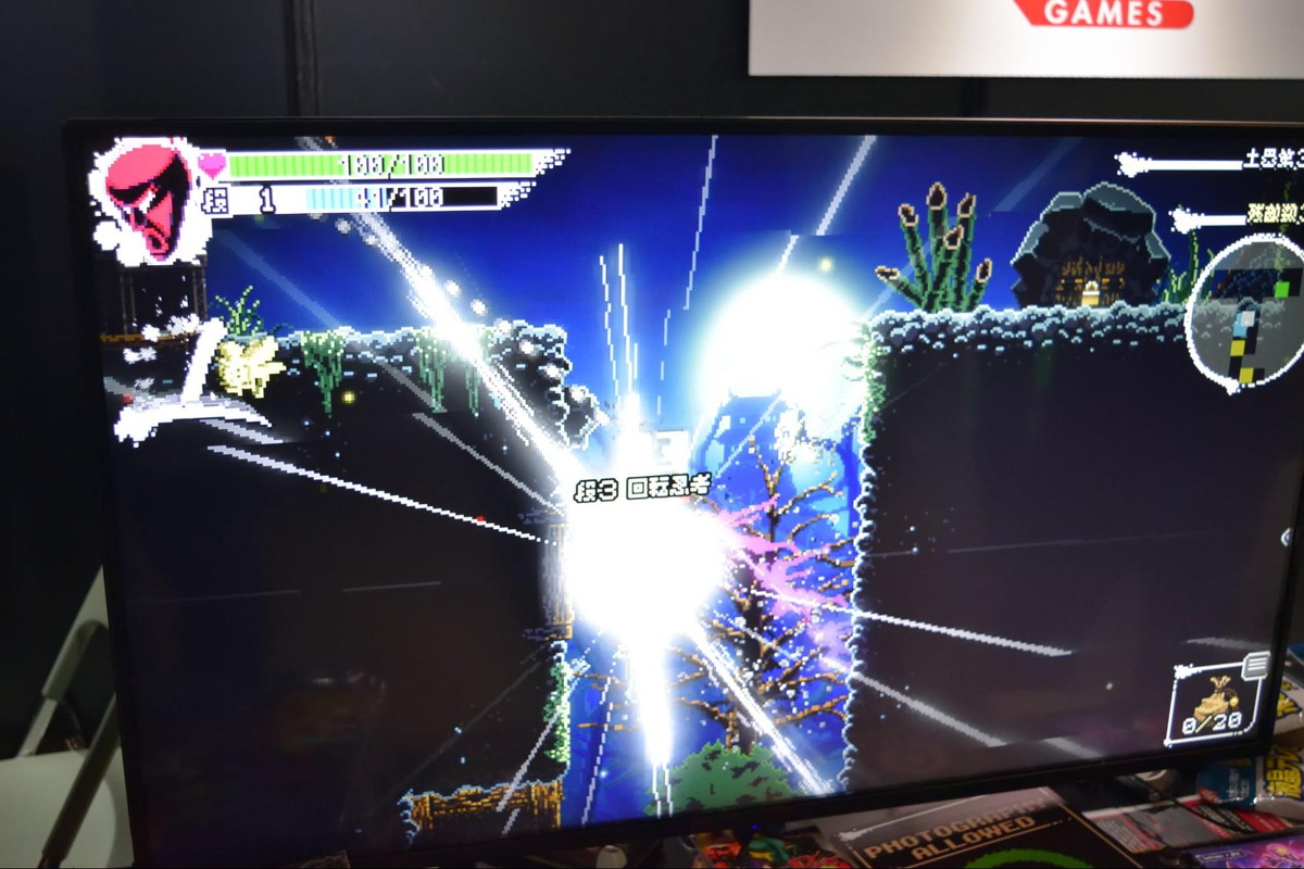ボタンひとつで忍が駆ける高速跳躍アクション『Ninja or Die: Shadow of the Sun』【BitSummit Let’s Go!!】