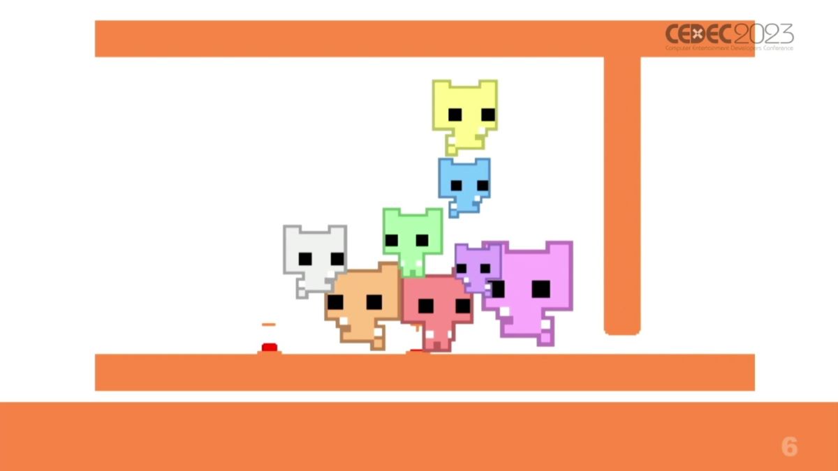 盛り上がるゲーム＝プレイヤーの“声”が出るゲーム！最大8名の協力型アクションパズル『PICO PARK』が白熱する19個の理由【CEDEC2023】