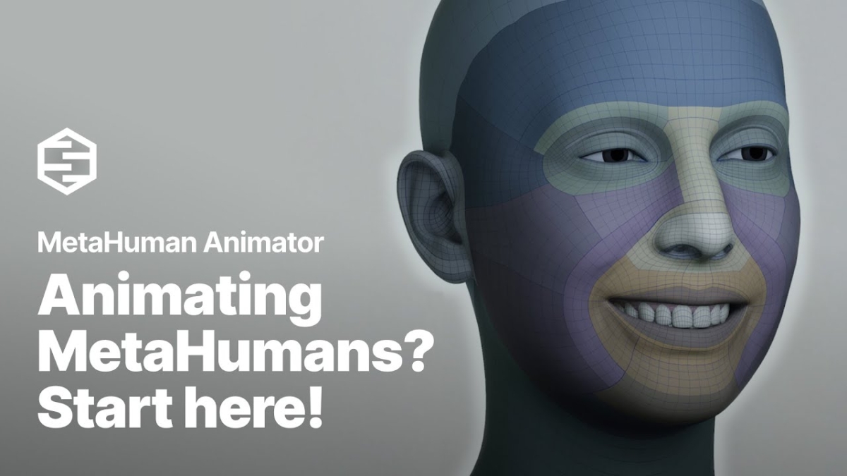 Epic Games、「MetaHuman Animator」のチュートリアル動画を4本公開。照明やカメラのセットアップから、データをUEに移行する方法まで学べる