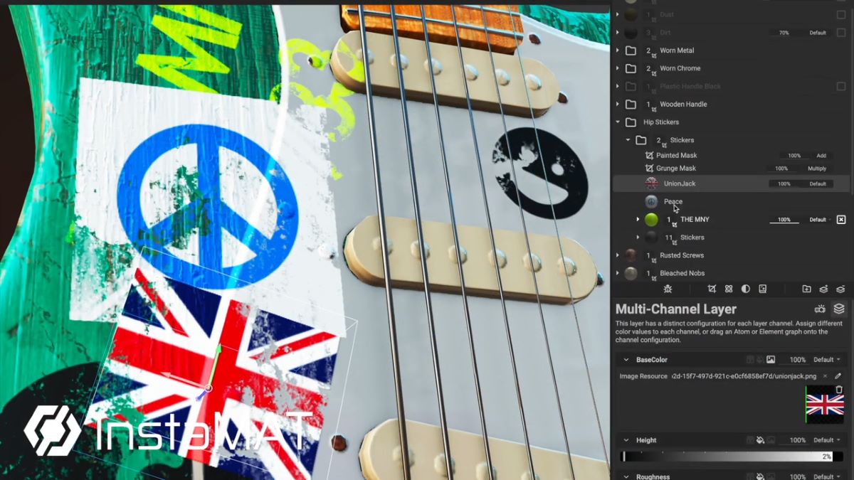収益10万ドル未満のプロジェクトなら無料で利用可能。テクスチャ&マテリアル制作ツール『InstaMAT』、1/24にリリース