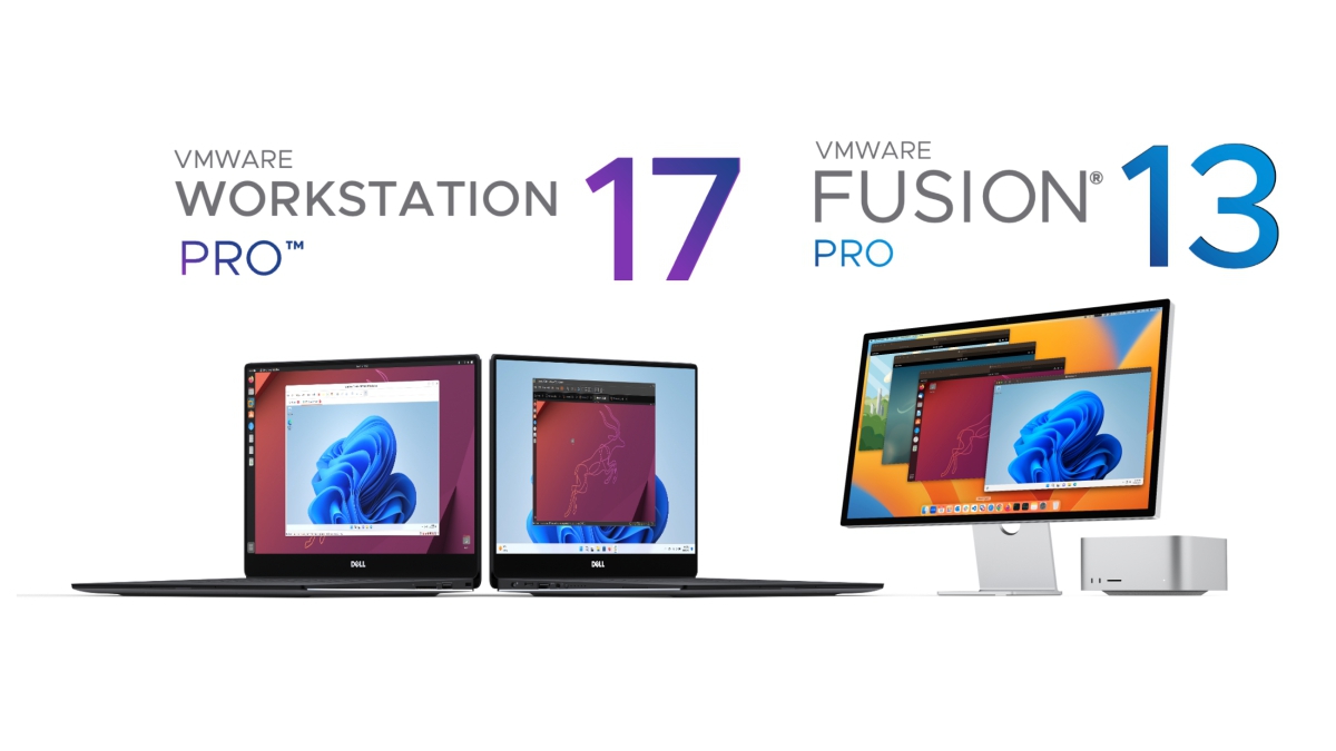 仮想化ソフト「VMware Workstation Pro」「VMware Fusion Pro」が非商用・個人利用に限り無料に