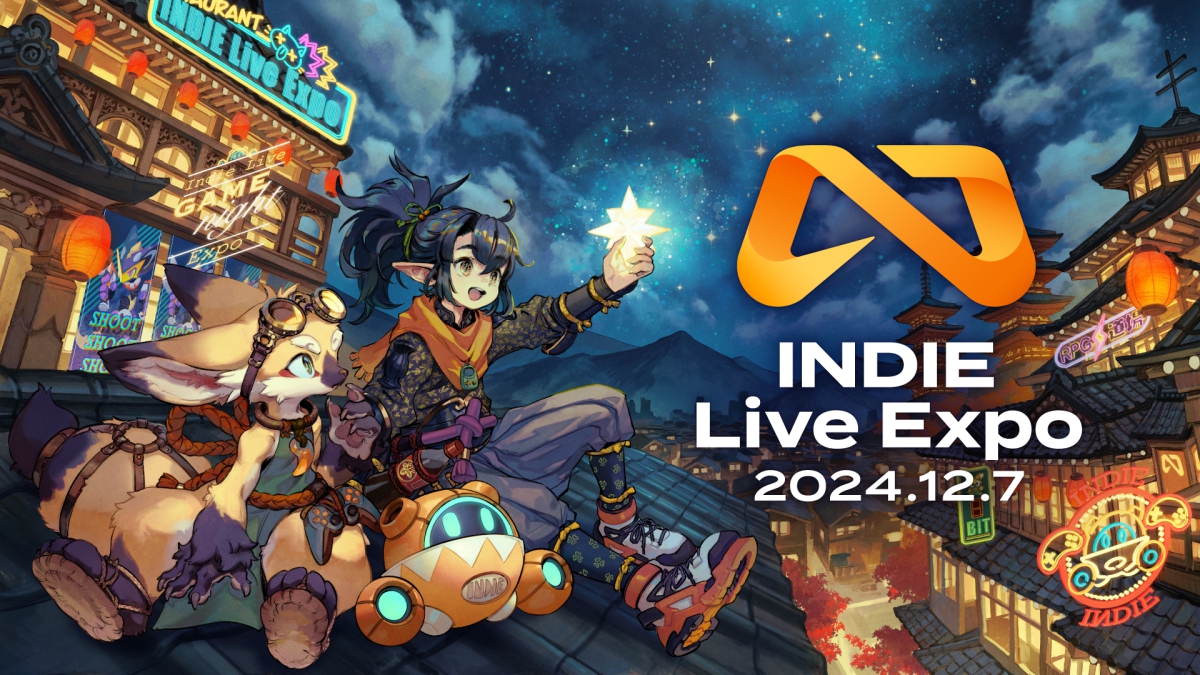 インディーゲーム紹介番組「INDIE Live Expo 2024.12.7」、出演者やティザー映像などの情報を公開。日替わりで豪華賞品が当たるキャンペーンも開催中