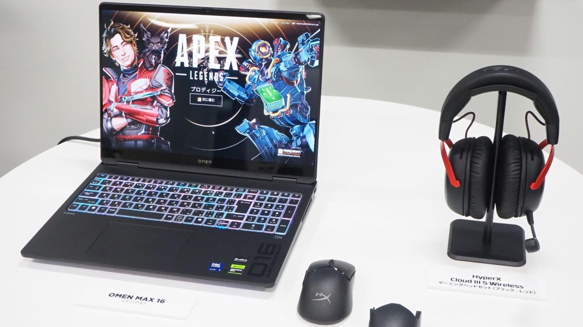 2.4GHz無線＆Bluetooth対応で外出にも！「HyperX」の新ゲーミングヘッドセットと、フレームレート最適化対応タイトルを追加した「OMEN AI」をレポート