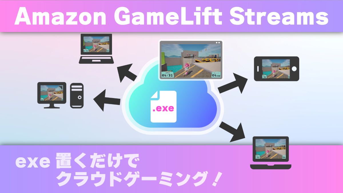 いつもの.exeファイルを置くだけでクラウドゲーミング化。「Amazon GameLift Streams」を検証してみた