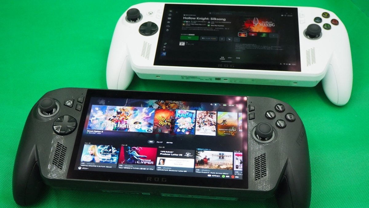 携帯型ゲーミングPC「ROG Xbox Ally」シリーズ2機種を1週間たっぷり試す。使ってわかった、ゲーム機としての使い勝手や魅力
