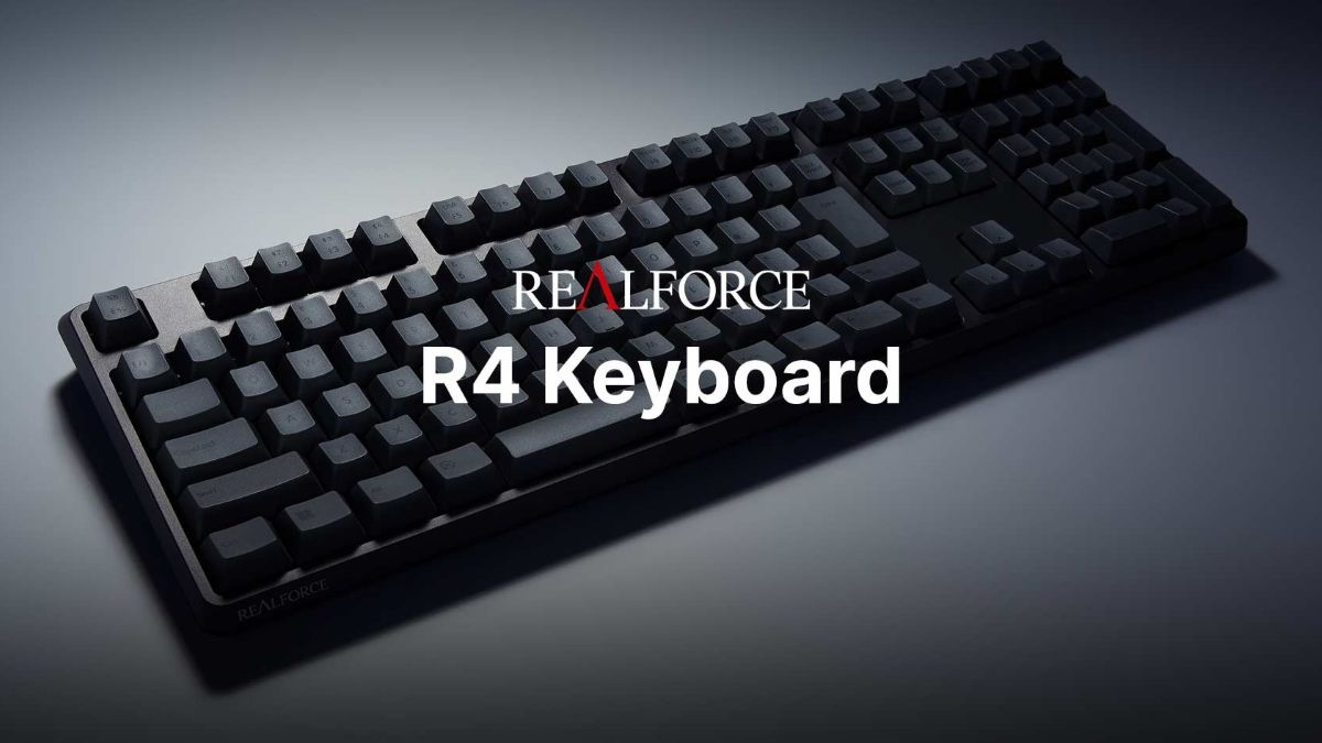 東プレ、新型キーボード「REALFORCE R4」20製品を発売。キータッチによるマウス操作機能や近接センサーなどを搭載