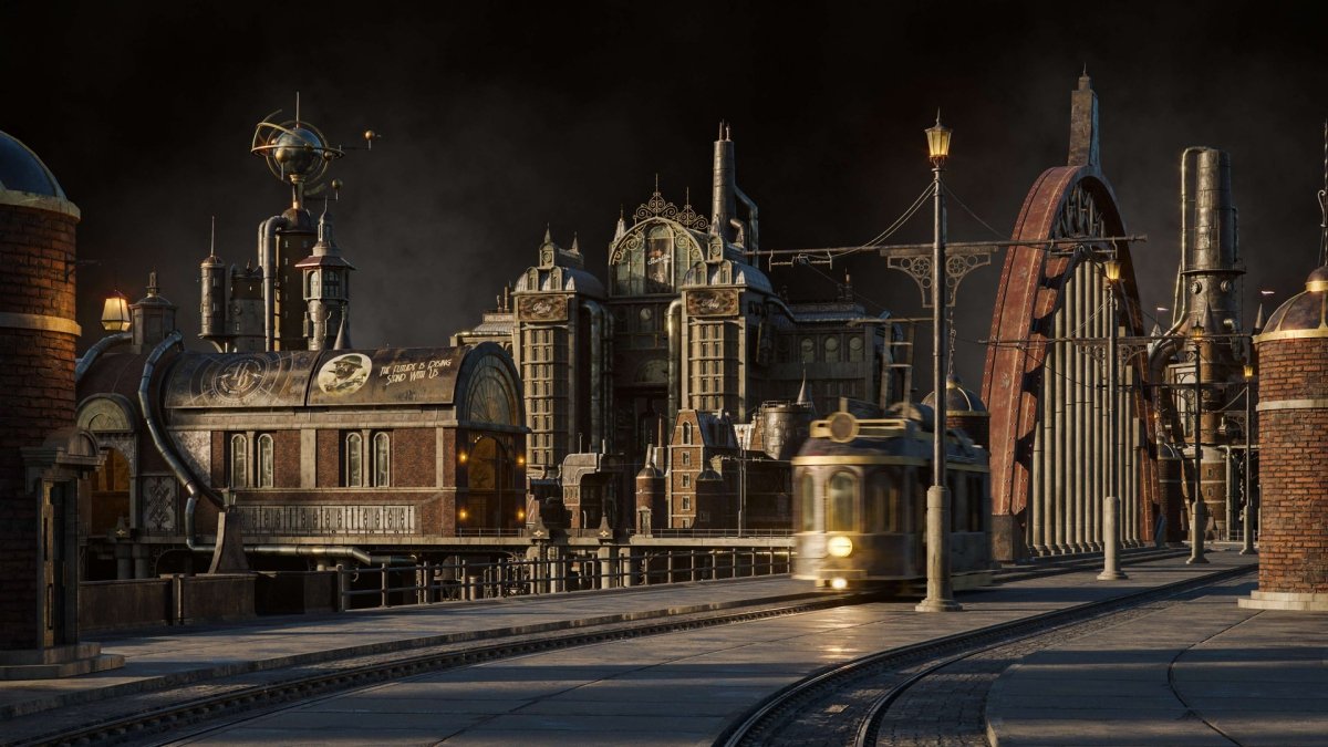 Epic Gamesのマーケットプレイス「Fab」、11/18（火）までの期間限定で無料コンテンツを公開。ディーゼルパンクな都市の環境アセットなど3製品