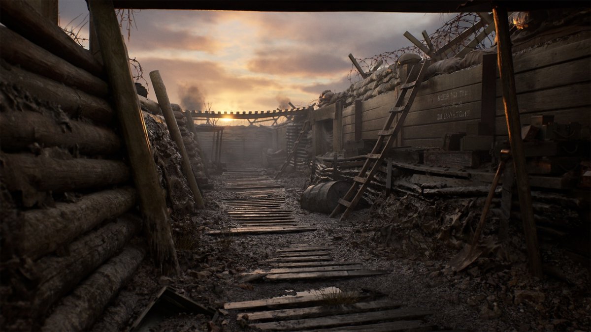 塹壕がテーマの「Quixel Megascans」無料アセット160点がリリース。無料サンプルプロジェクトも併せて提供中