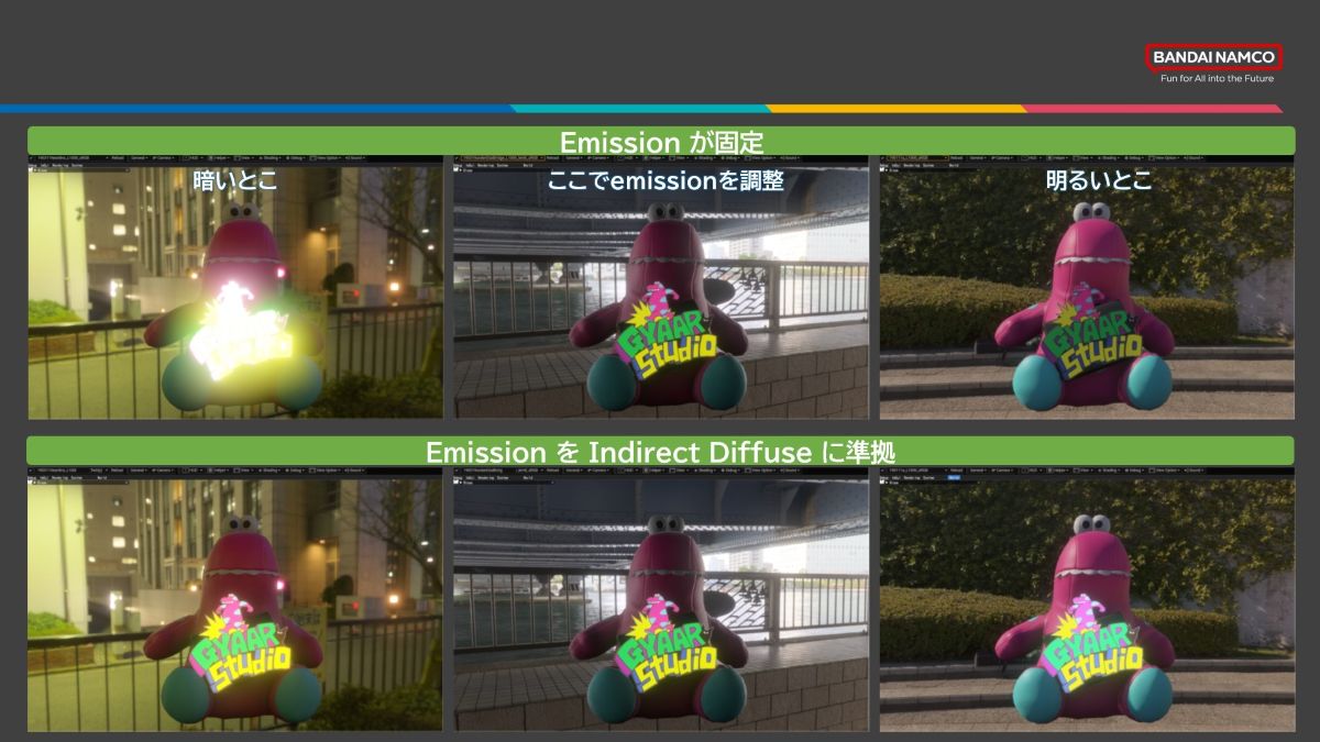 3DCGライティングの基本原理を徹底解説。理想の明暗と色彩を描き出すノウハウや環境設定TIPSを、バンダイナムコスタジオTA陣が大公開【CEDEC2025】