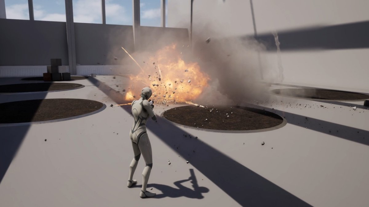 Unreal Engine 5.7向けのEpic Games公式VFXパック『Niagara Examples Pack』が公開。爆発や電撃など50種類以上のエフェクトを収録