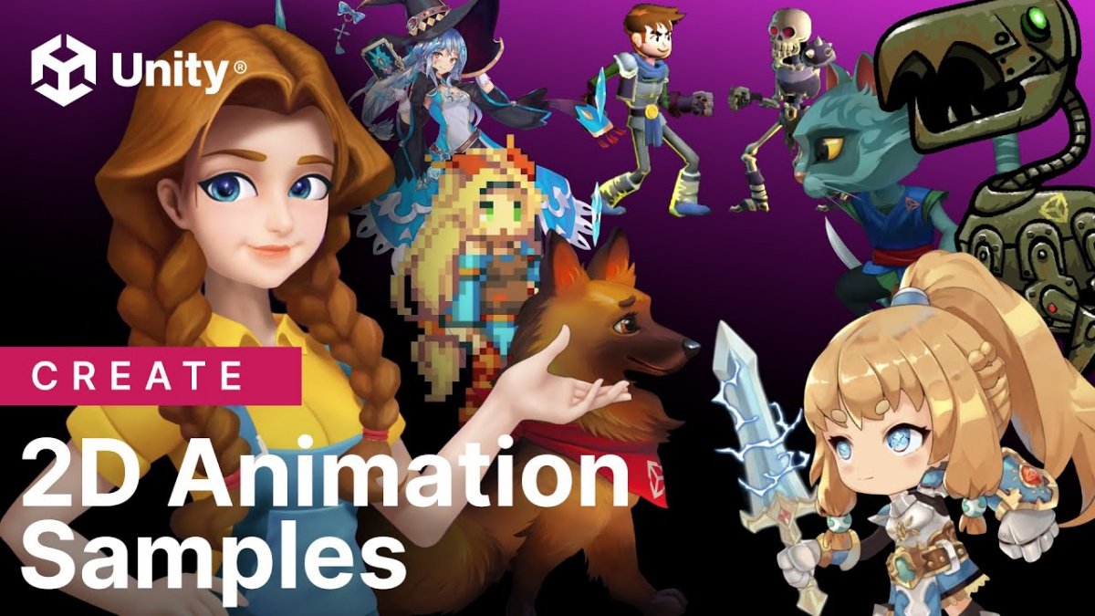 Unityで2Dボーンアニメーションを実装できる「2D Animation」の無料公式サンプルがリリース。Unity 6.3対応パッケージ