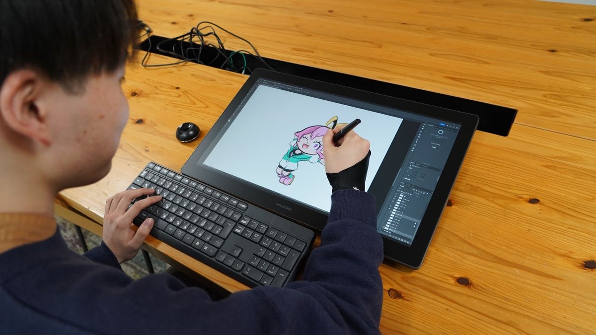 10万円以下で21.5インチの大画面液タブ「HUION Kamvas 22 (Gen 3)」をゲーム会社デザイナーが本音レビュー！　レビュー機のプレゼントキャンペーンも実施中