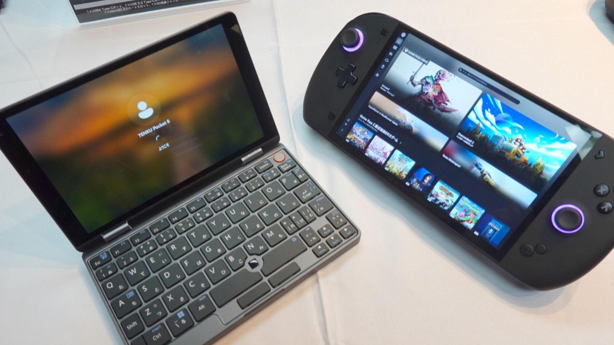 水冷対応ポータブルゲーミングPC「OneXFly APEX 国内正規版」＆日本語配列キーボード搭載UMPC「TENKU Pocket 8」発表。2/24（火）まで特別割引で購入可能