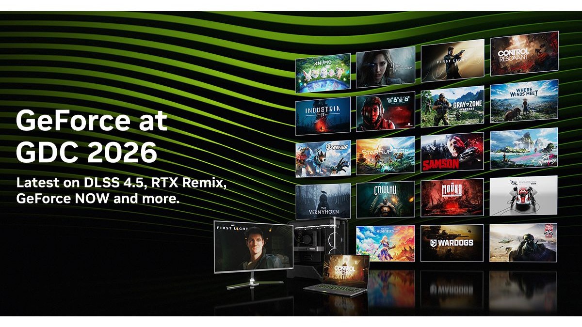 NVIDIA、「GDC 2026」に併せてAI技術アップデート情報を発表。DLSS 4.5の新たなフレーム生成機能は3/31より提供開始