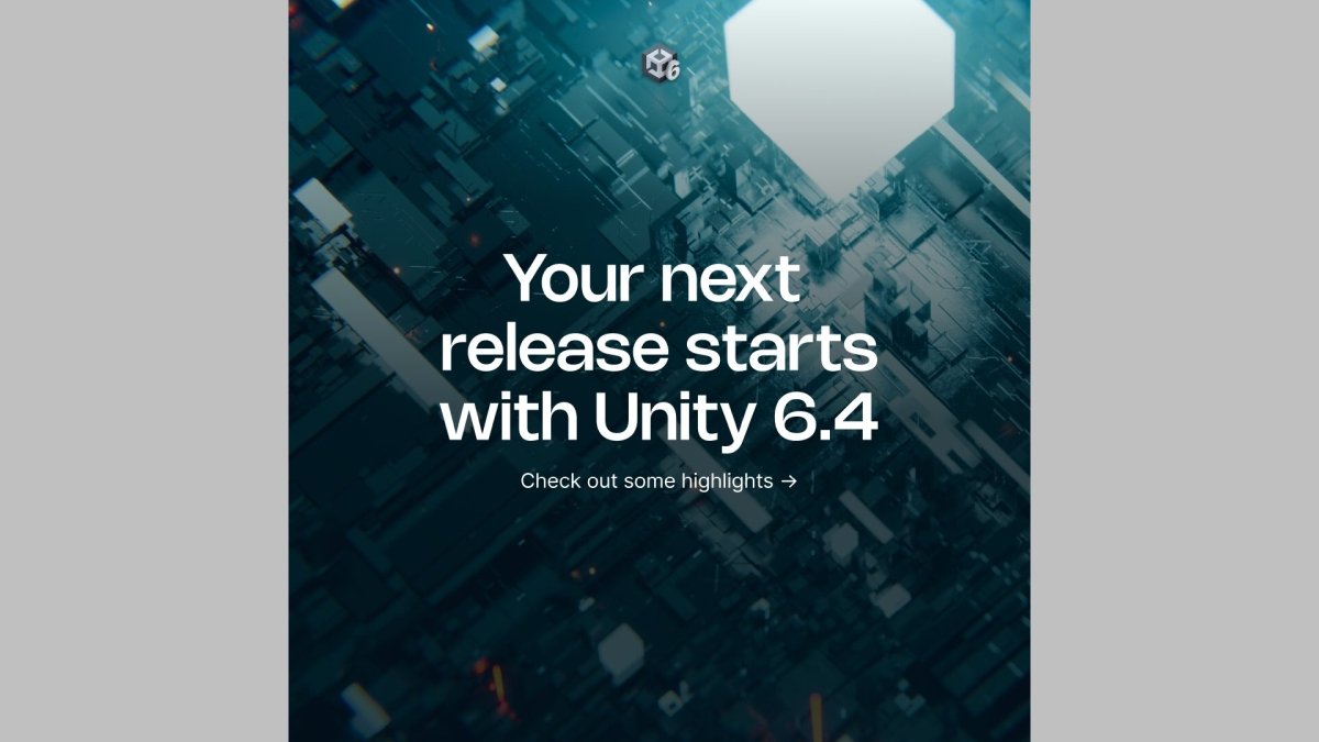 「Unity 6.4」が正式リリース。LTSと同等のアップデートやバグ修正が行われる「サポート対象版」として