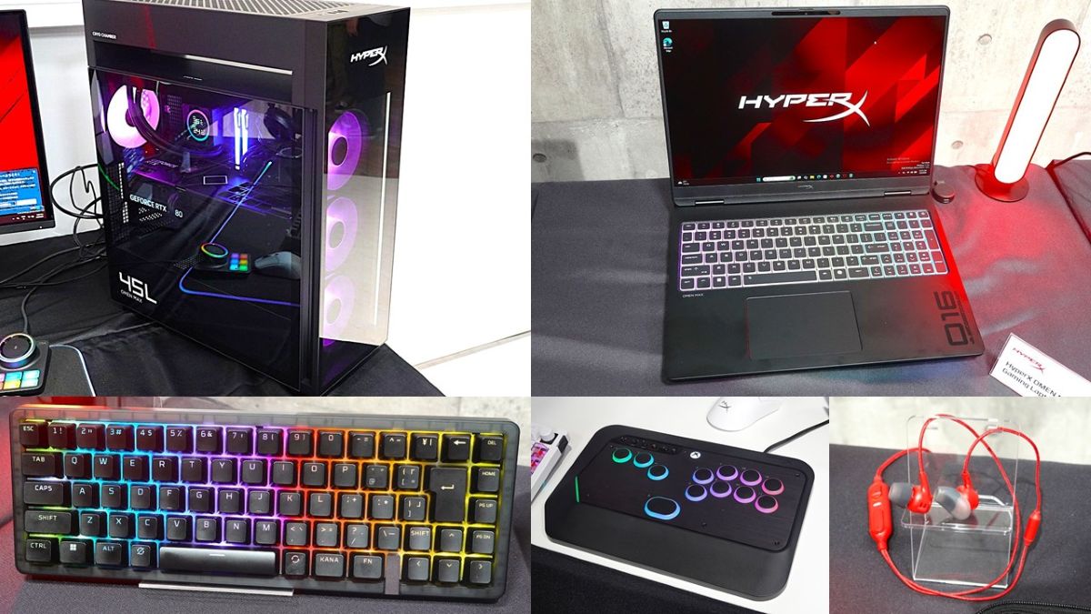日本HP、「HyperX」マスターブランド新製品が登場。ゲーミングPC最上位機「OMEN MAX 45L」、ラピッドトリガー対応キーボード「Origins 2 Pro」など