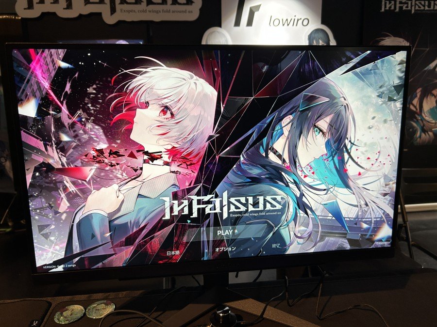 lowiroが手掛けるPC向け新作音楽ゲーム『In Falsus』。キーボード&マウスで両手を駆使する独自のゲームシステムの開発経緯をインタビュー【BitSummit PUNCH】