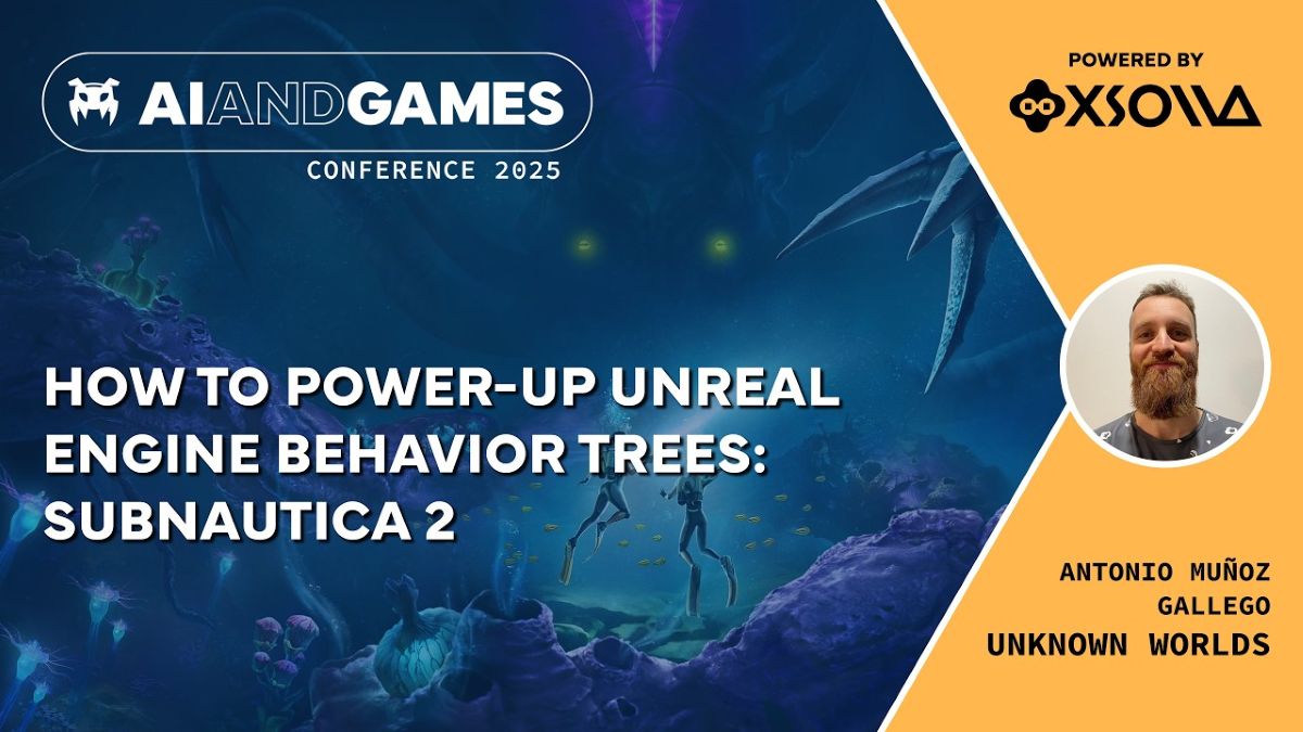 『Subnautica 2』海洋生物の制御AIをUEで構築。ビヘイビアツリーの拡張やGAS導入事例などを解説した「AI and Games Conference 2025」講演動画が公開