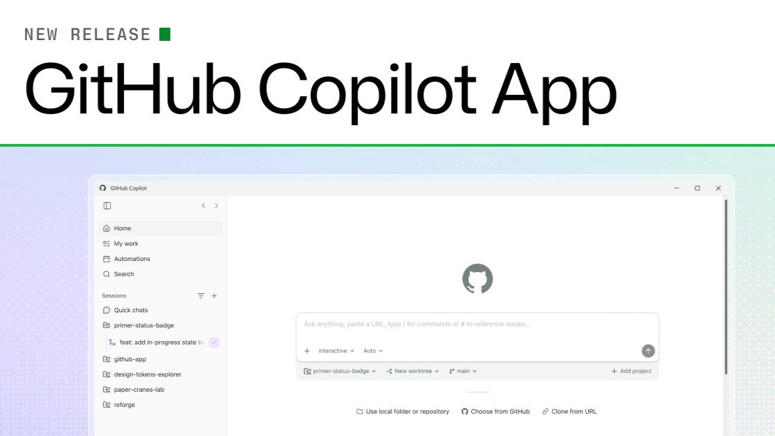 プログラミング支援AIツール「GitHub Copilot」、アプリ版が正式リリース。Windows/macOS/Linux向けに提供開始