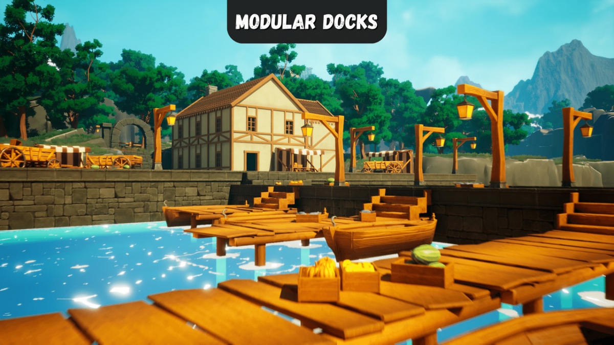 Epic Gamesのマーケットプレイス「Fab」、7/28（火）までの期間限定で無料コンテンツを公開。スタイライズな村を作れる環境アセットなど3製品