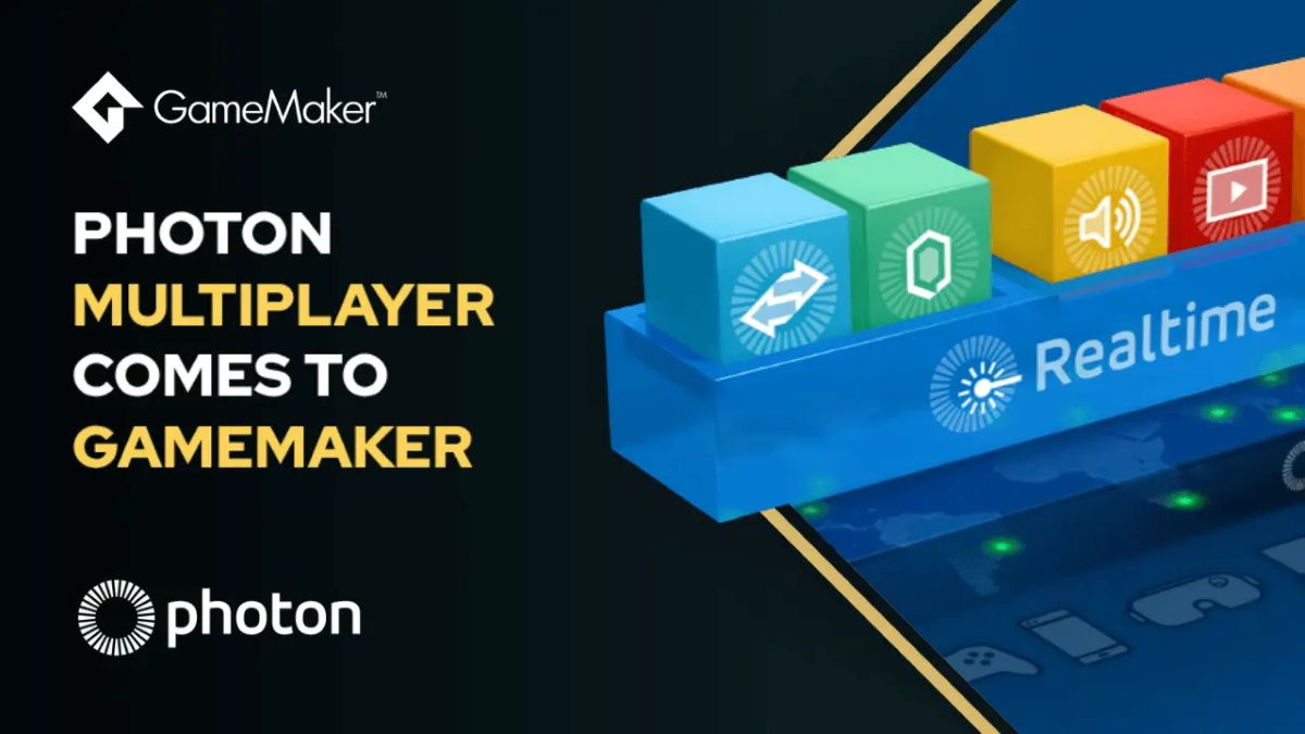 GameMakerでオンラインマルチプレイ実装用のミドルウェア「Photon」が利用可能に。YoYo Gamesが公式拡張機能をリリース