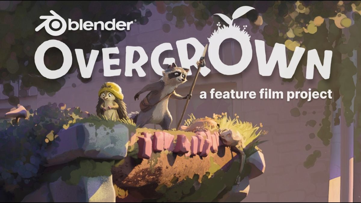 Blender Studio、映像作品『OVERGROWN』の制作ログを9/2まで無料公開中。アニメーションやリギング、ライティング手法などを全6本の記事で解説